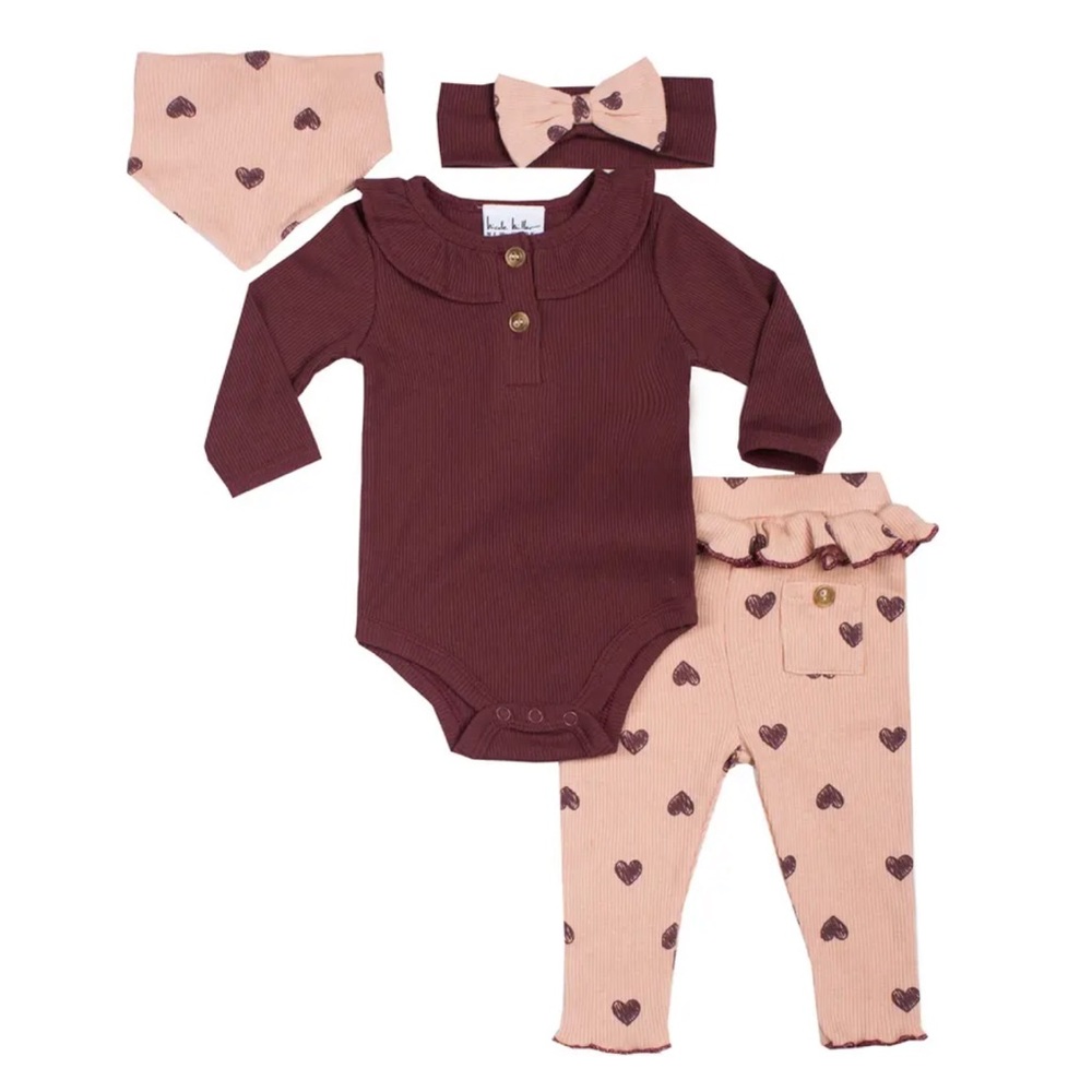 Nicole Miller 4 Piece Jogger Set